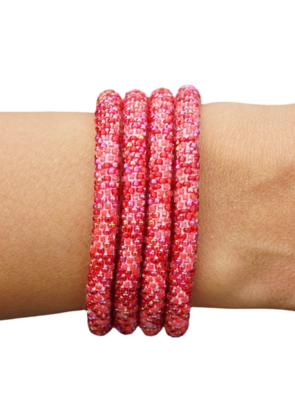 Sashka Red Confetti Bracelet